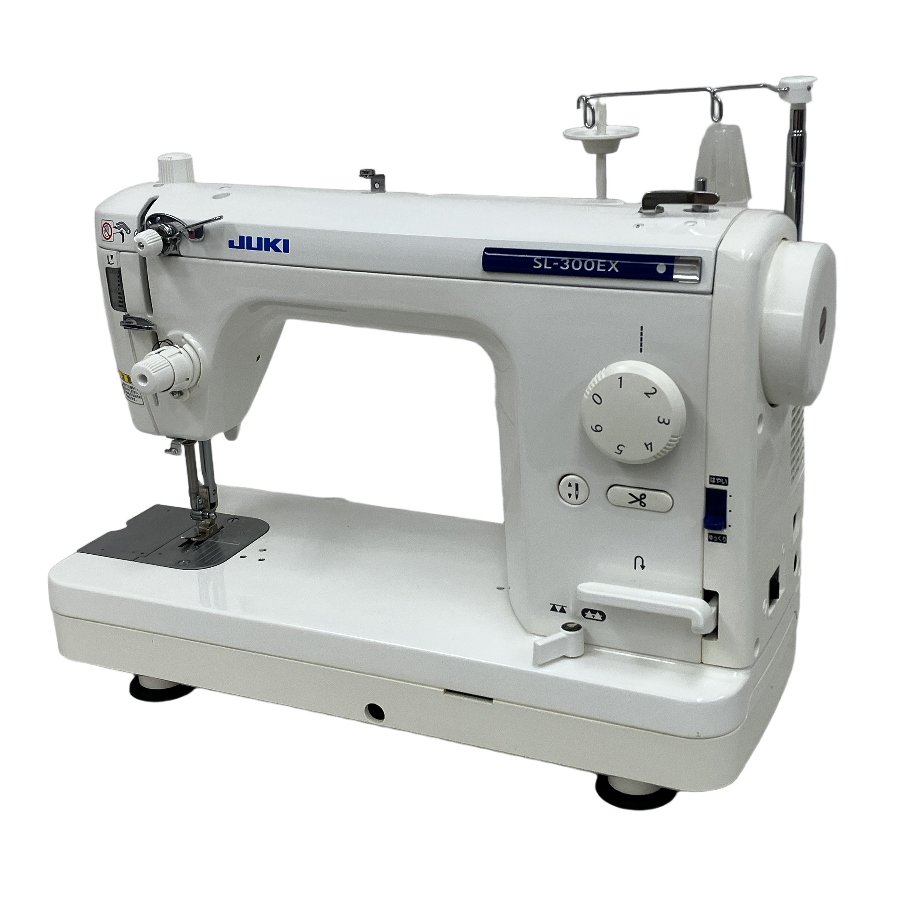JUKI SL-300EX 職業用 本縫い ミシン フット コントローラー 付き ジューキ 手芸 裁縫 家電 中古