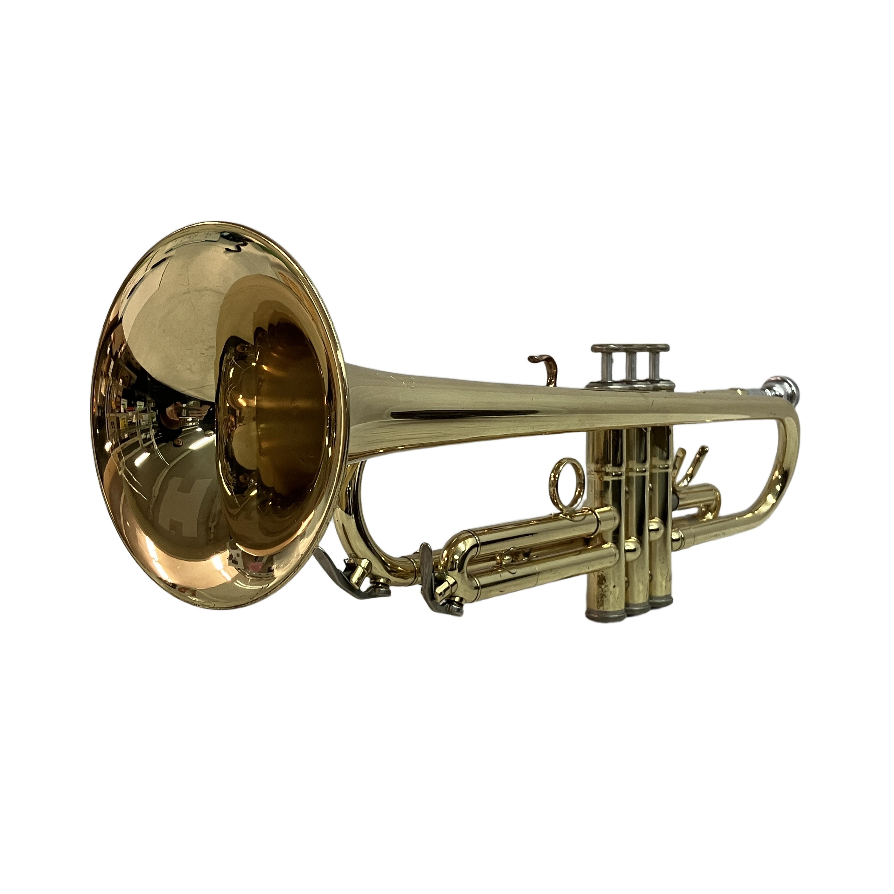 下倉楽器 THE MARCATO Sophia Series ML トランペット ゴールドラッカー仕上げ 管楽器 Vincent Bach 10-1/2C マウスピース付き 中古