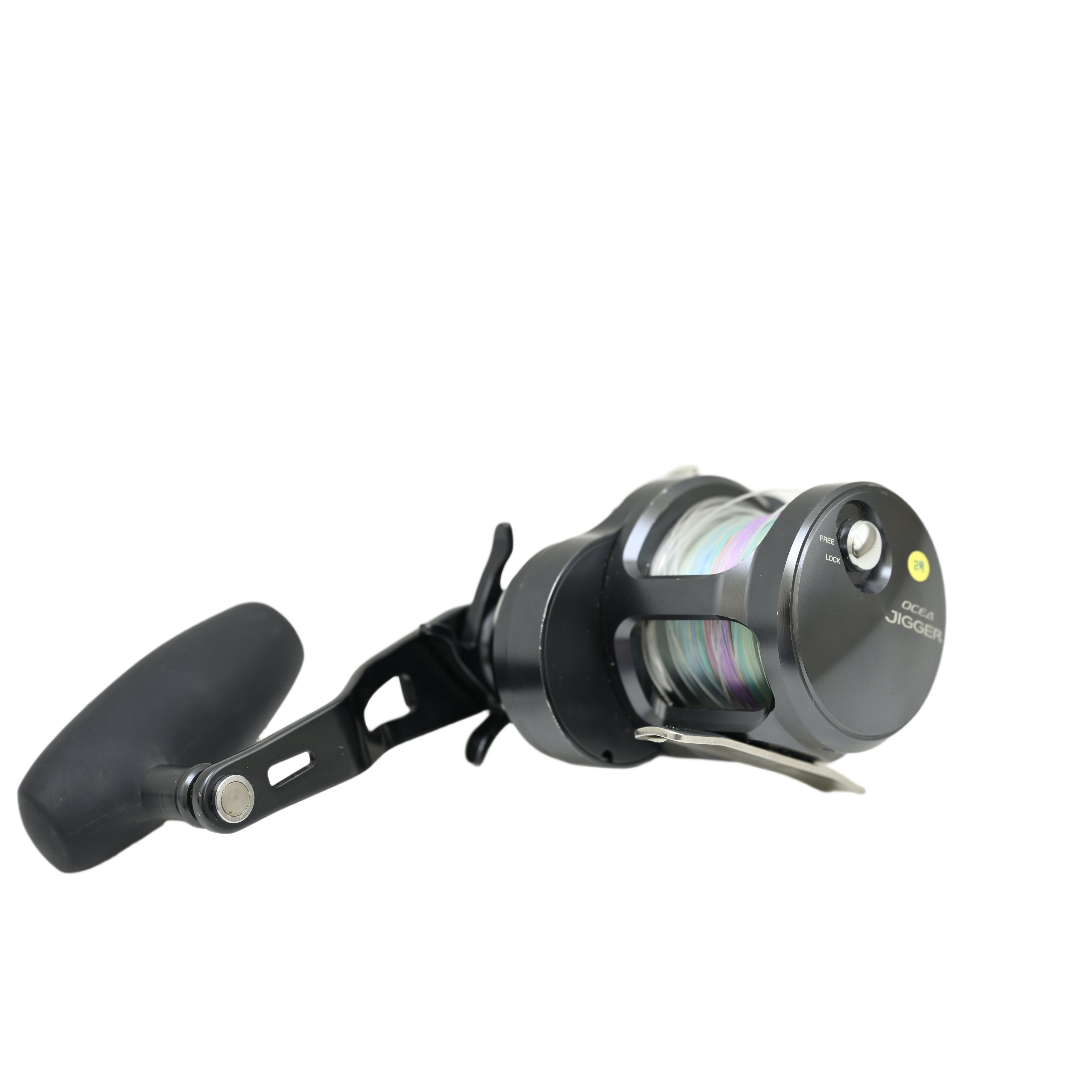 シマノ 19 オシアジガー Fカスタム 1500HG ベイトリール SHIMAN OOCEA JIGGER 釣具 中古