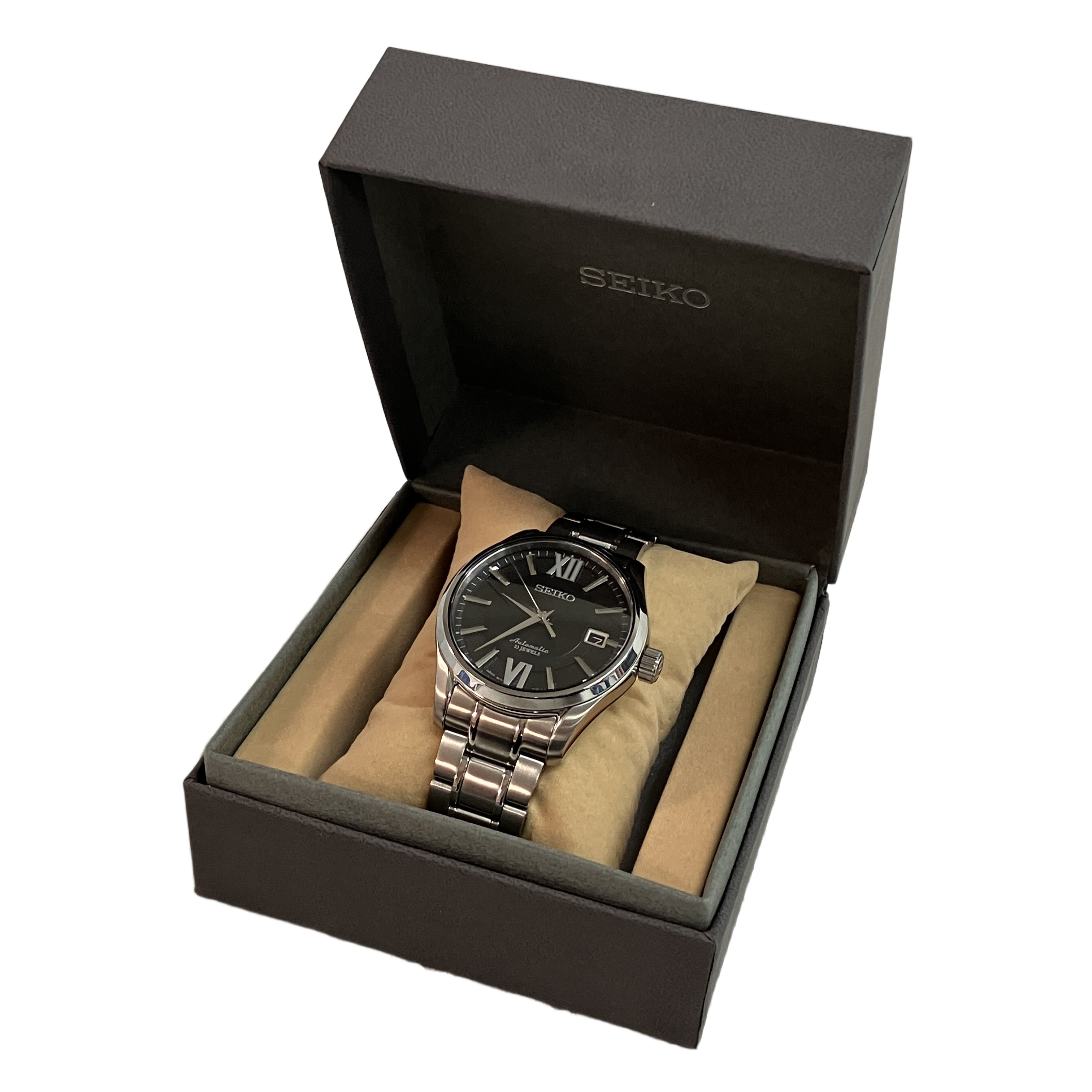 SEIKO 6R15-02F0 プレザージュ 自動巻 メンズ 腕時計 PRESAGE 中古