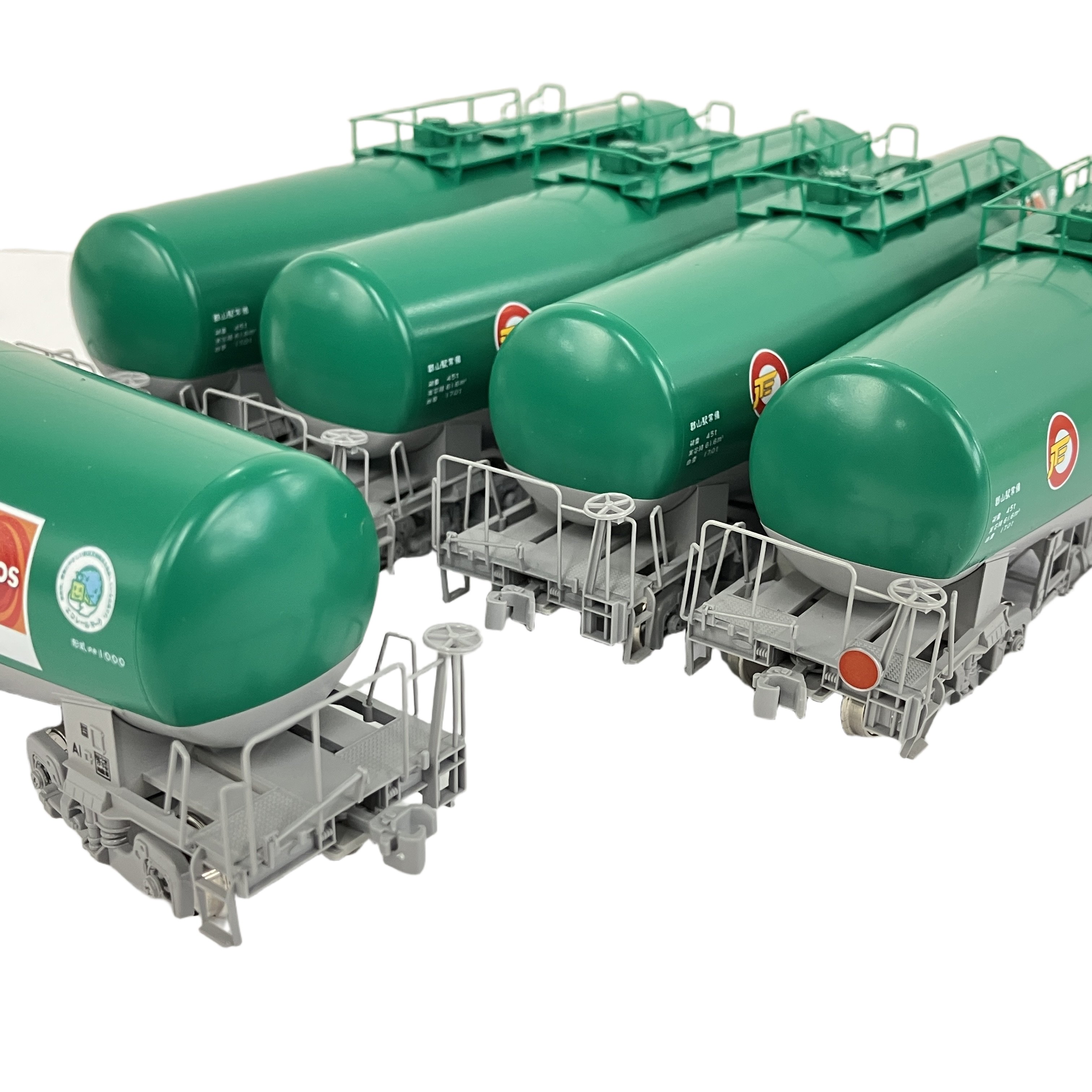 KATO 1-821 タキ1000 日本石油輸送色 タンク車 5両セット HOゲージ カトー 鉄道模型 中古 良好