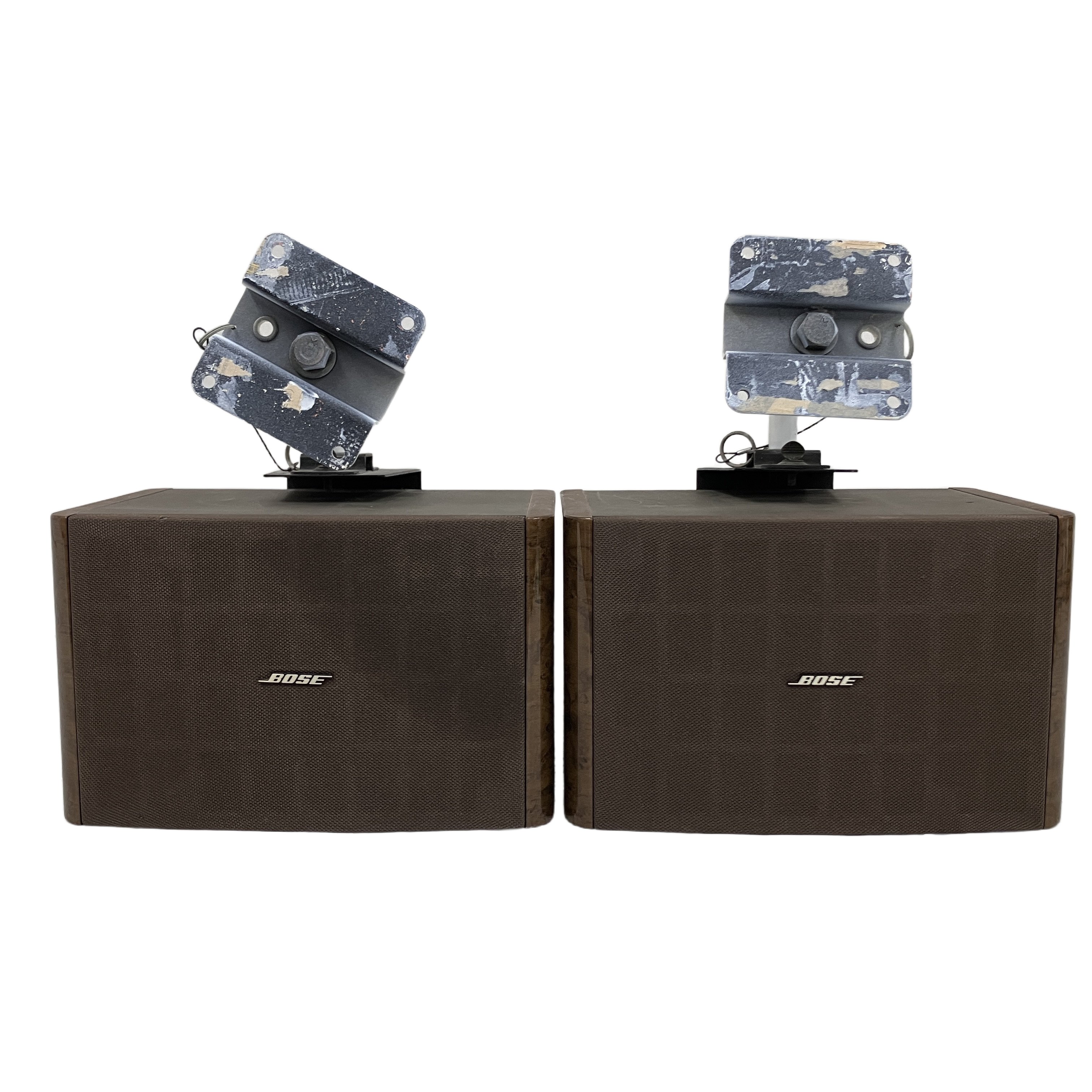 BOSE 121 スピーカー ペア 1ウェイ 取付金具付 オーディオ 音響機材 中古