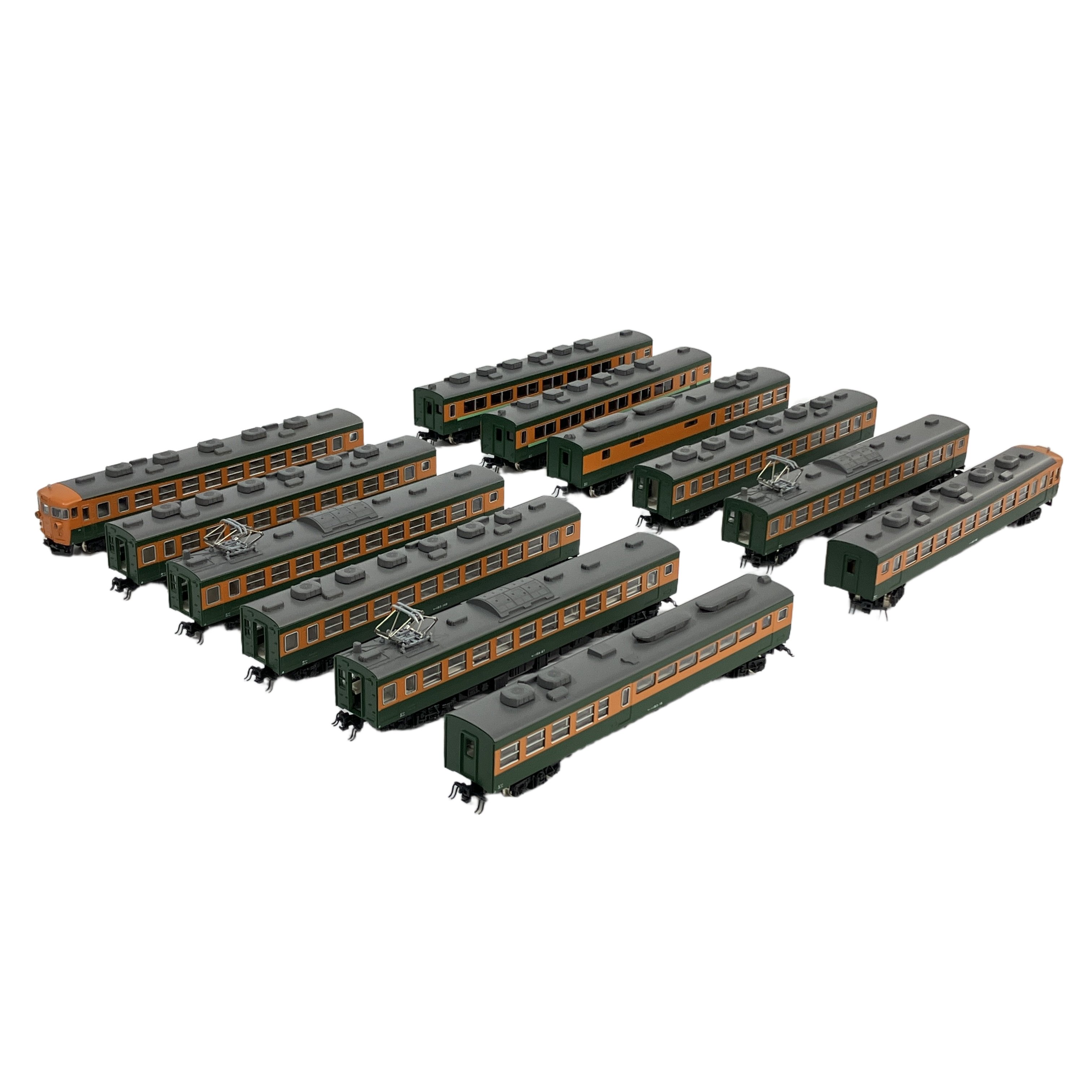 KATO 国鉄 153系 急行電車 湘南色 12両セット Nゲージ 鉄道模型 中古
