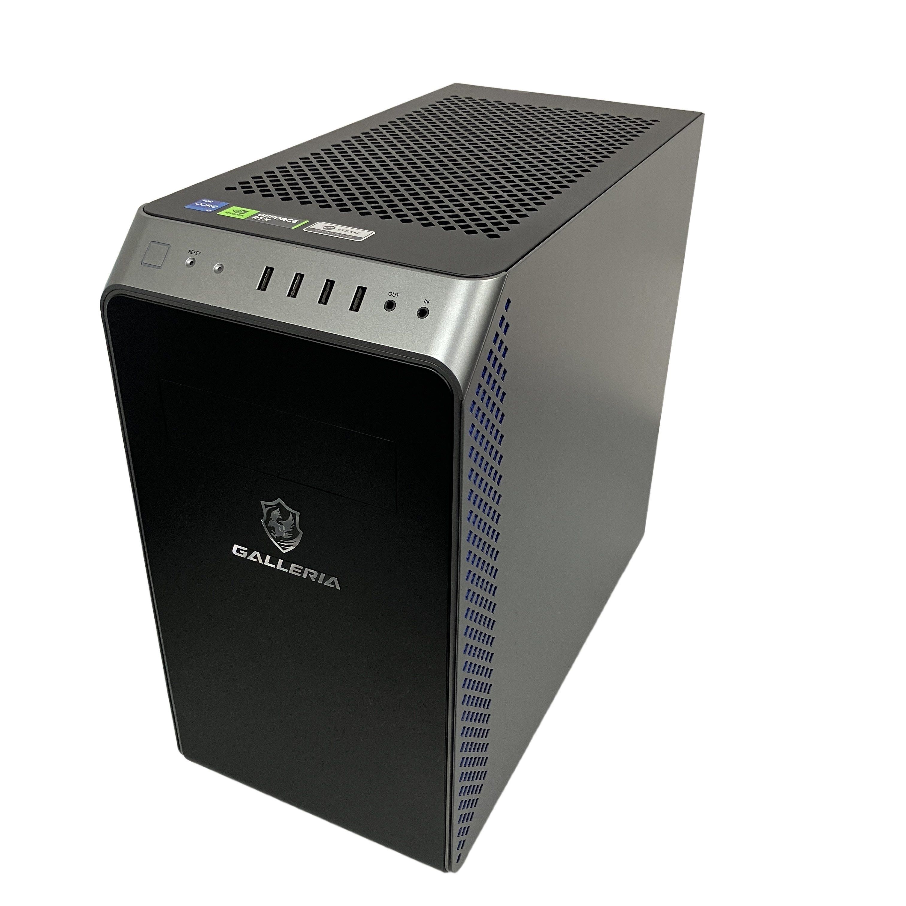 Thirdwave GALLERIA RM7C-R46T ゲーミングデスクトップPC Core i7-14700F 32GB SSD 1TB WIN11 RTX 4060Ti 中古