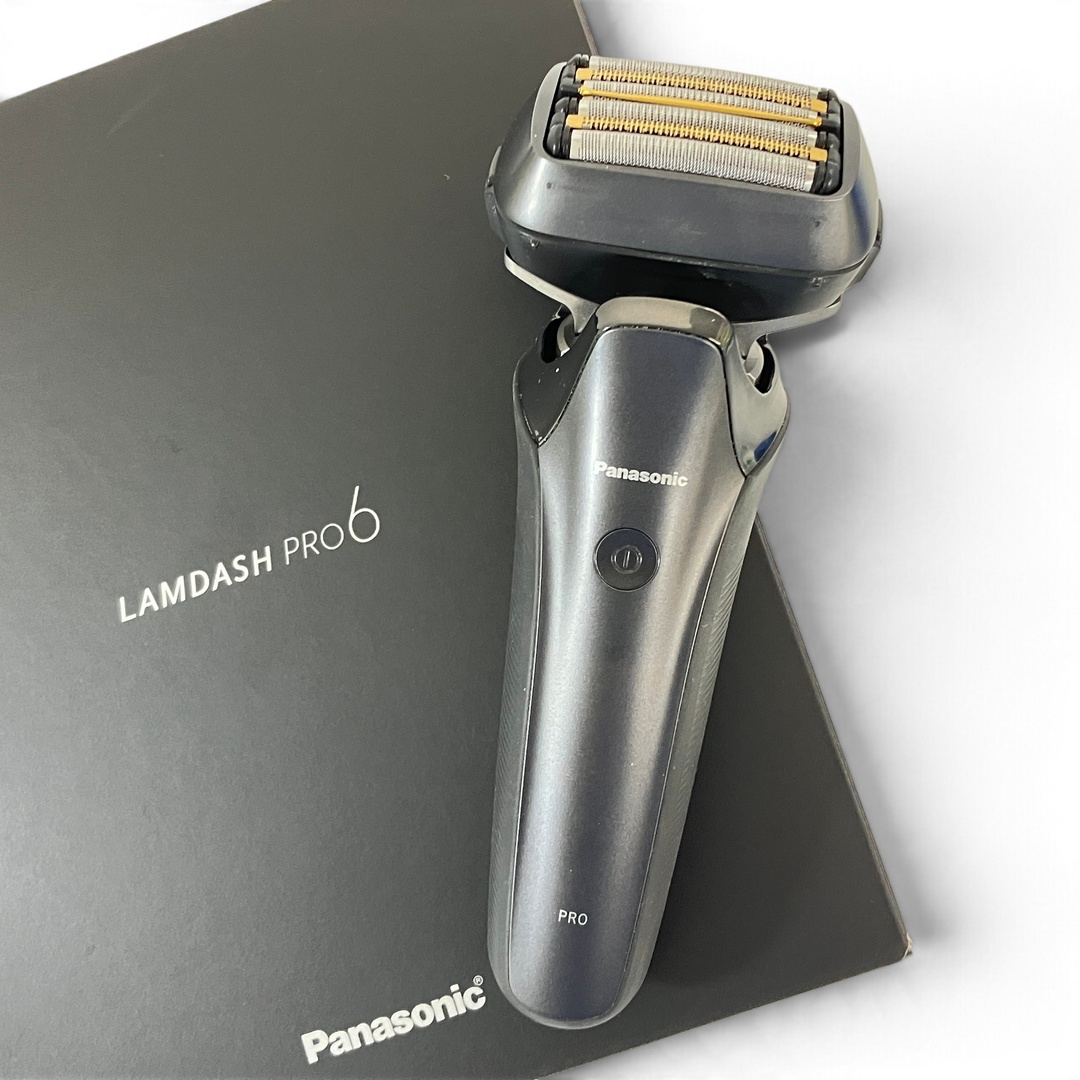 Panasonic パナソニック ES-LS9Q LAMDASH PRO 6 2023年製 電動 シェーバー 家電 髭剃りメンズ 中古