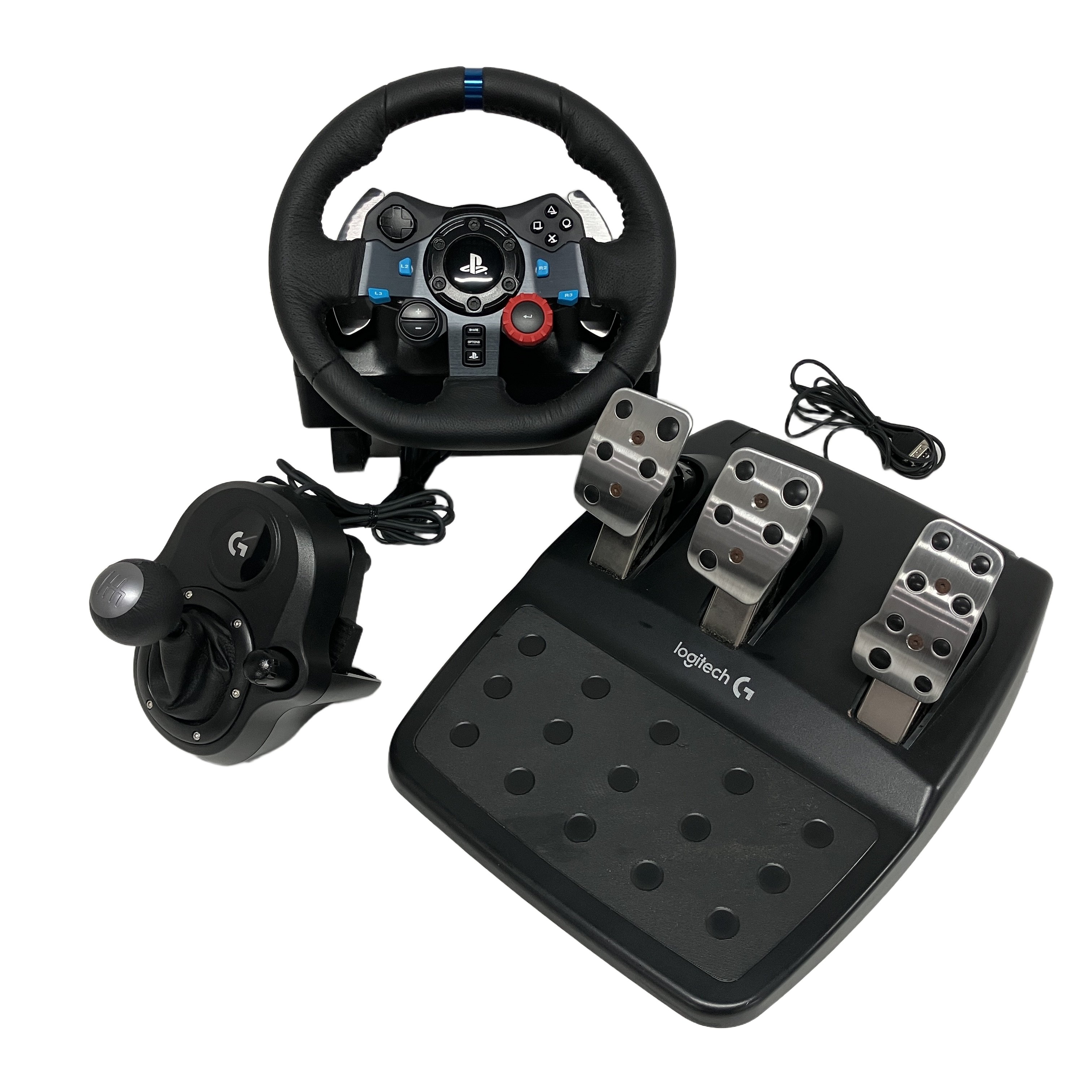 Logicool G29 W-U0002 ハンドル W-U0003 シフター セット ゲーム周辺機器 中古