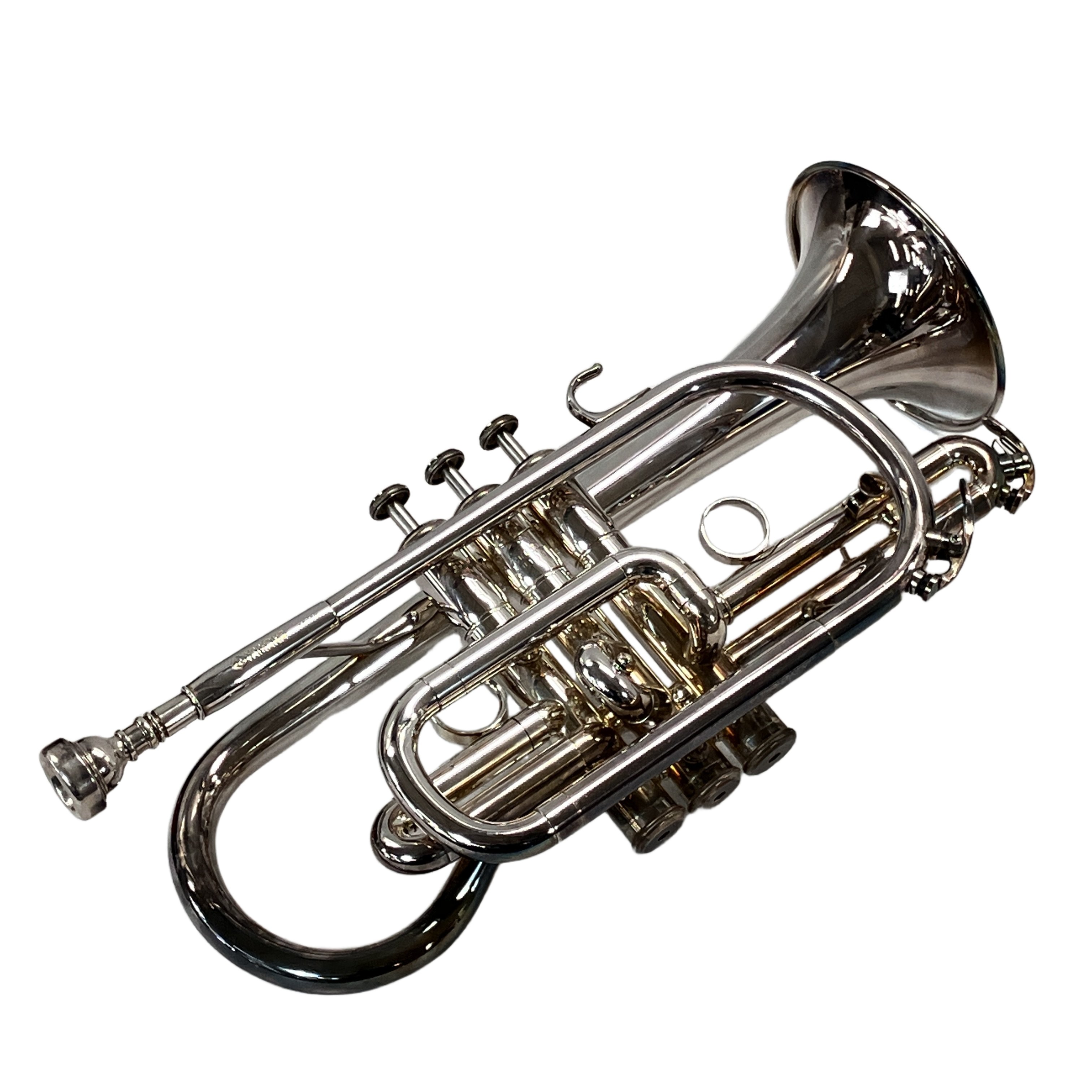 YAMAHA ヤマハ YCR6330S トランペット コルネット 初代モデル マウスピース2点 ハードケース付き 中古
