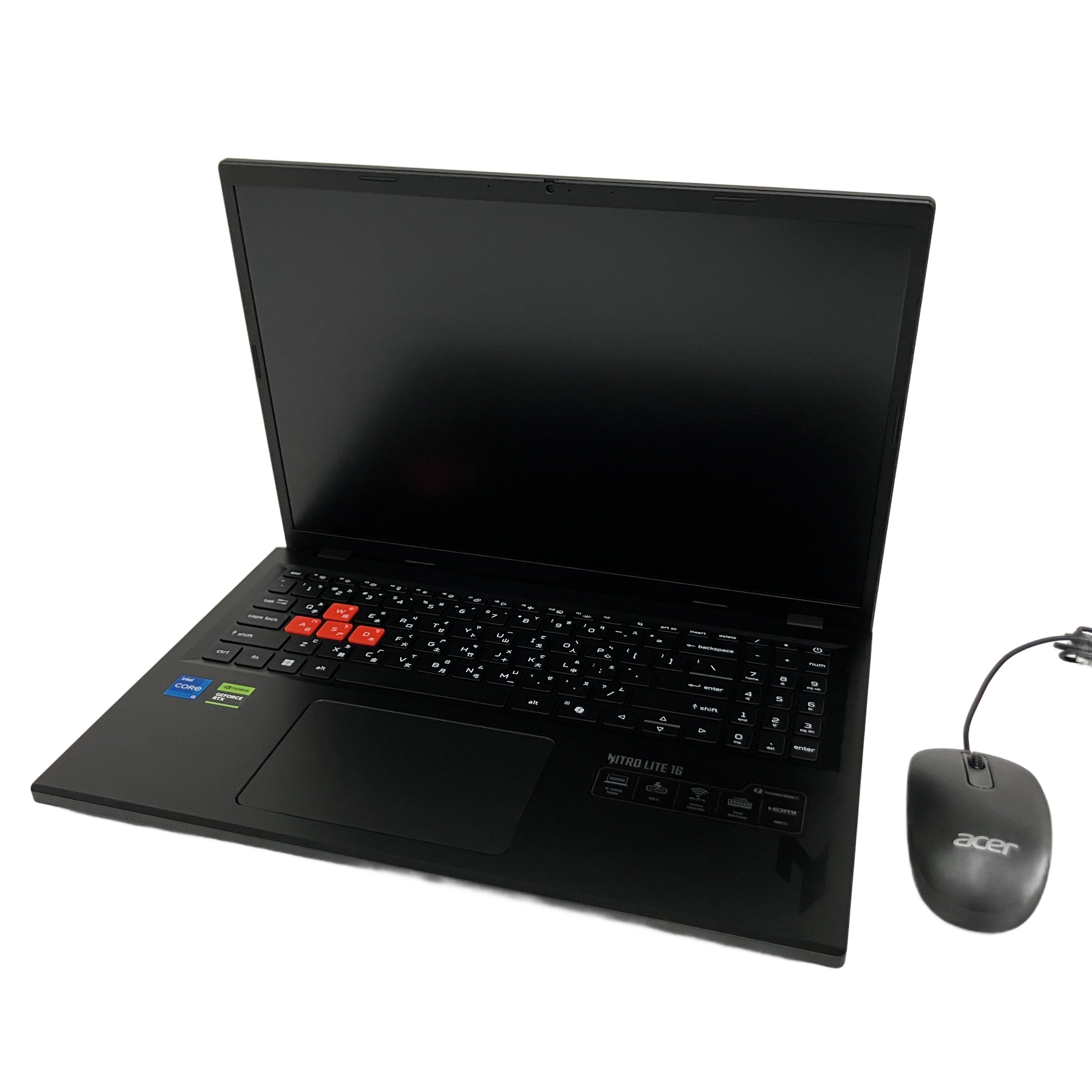 Acer Nitro NL16-71G i5-13420H RTX4050Laptop 6G メモリ24GB SSD1TB Win11Home 16インチ ゲーミングノートPC 中古
