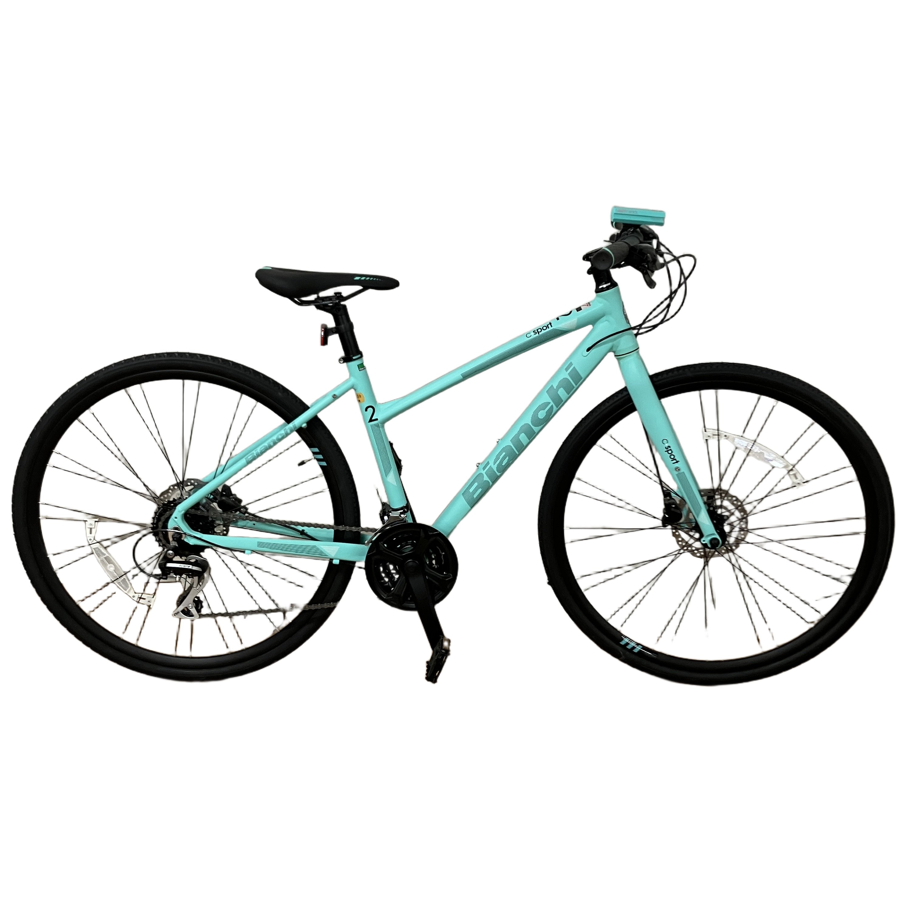 BIANCHI C SPORT2 クロスバイク ビアンキ 自転車 中古 良好