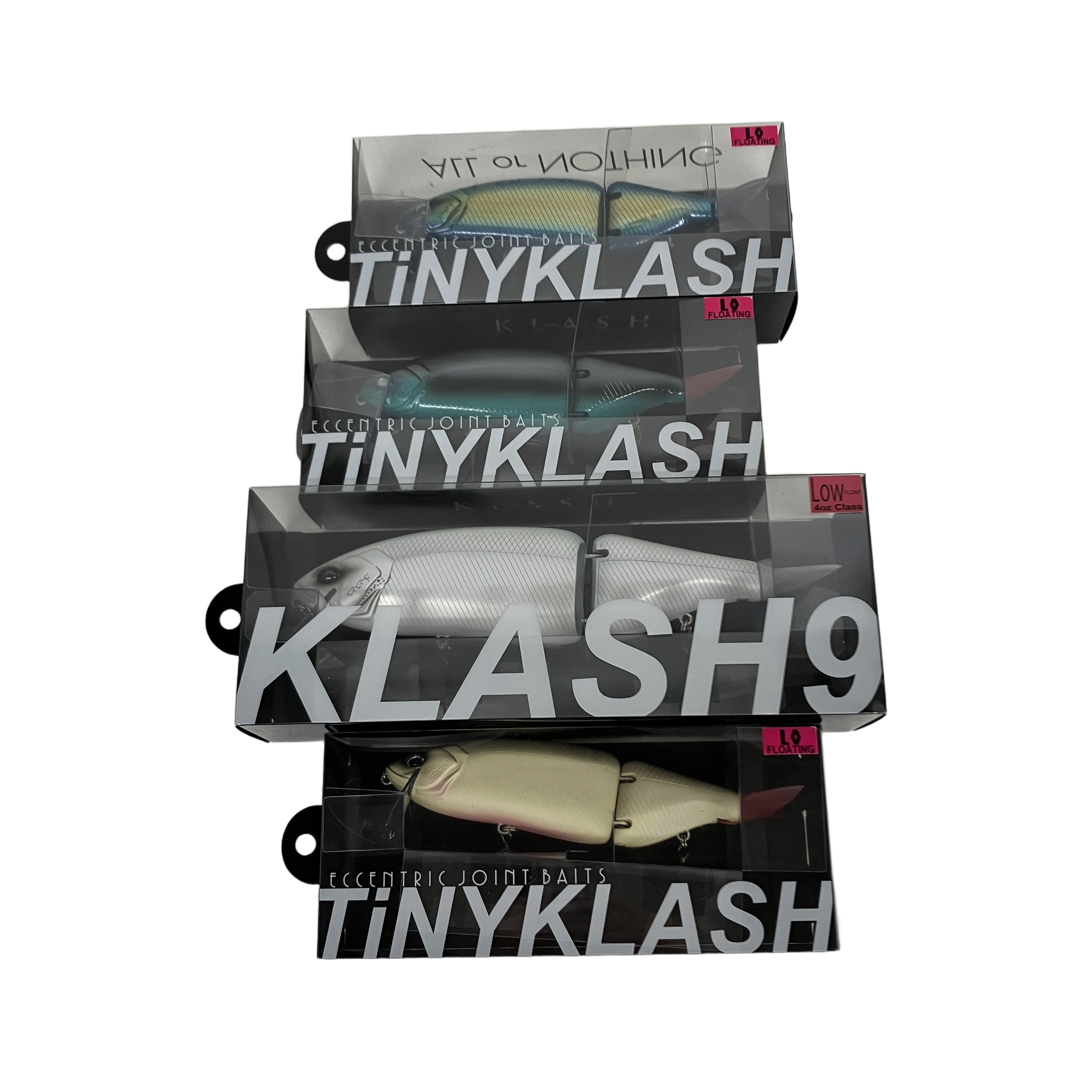 TiNYKLASH FOG/OZONE/Specter/VICE タイニークラッシュ ルアー 4点おまとめ 釣具 未使用