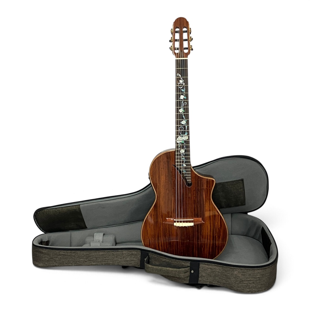 Martinez MP-14 Rose エレガットギター マルティネス ローズウッド 14Fジョイント ピックアップ搭載 中古 良好