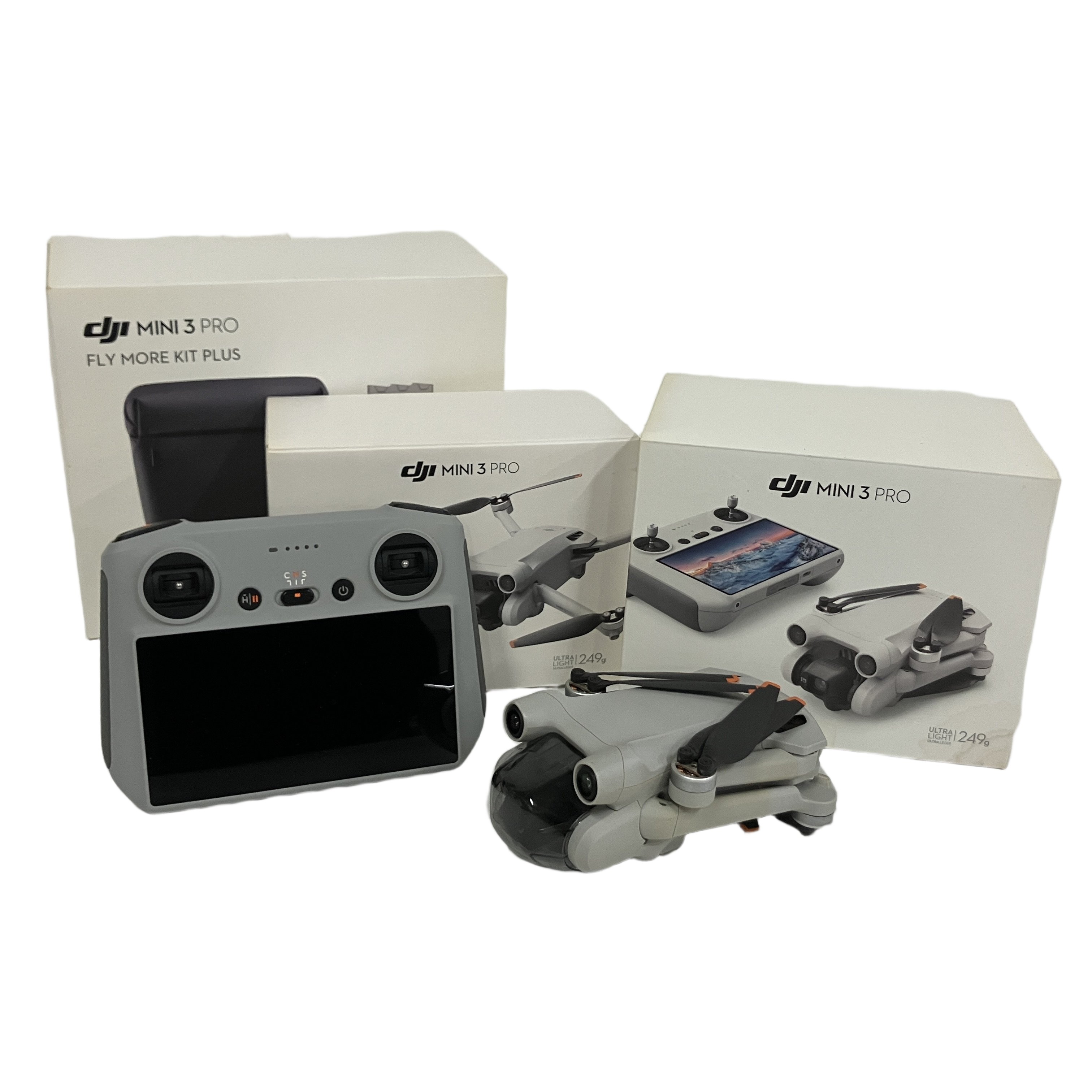 DJI Mini 3 Pro RC送信機 バッテリー3個付