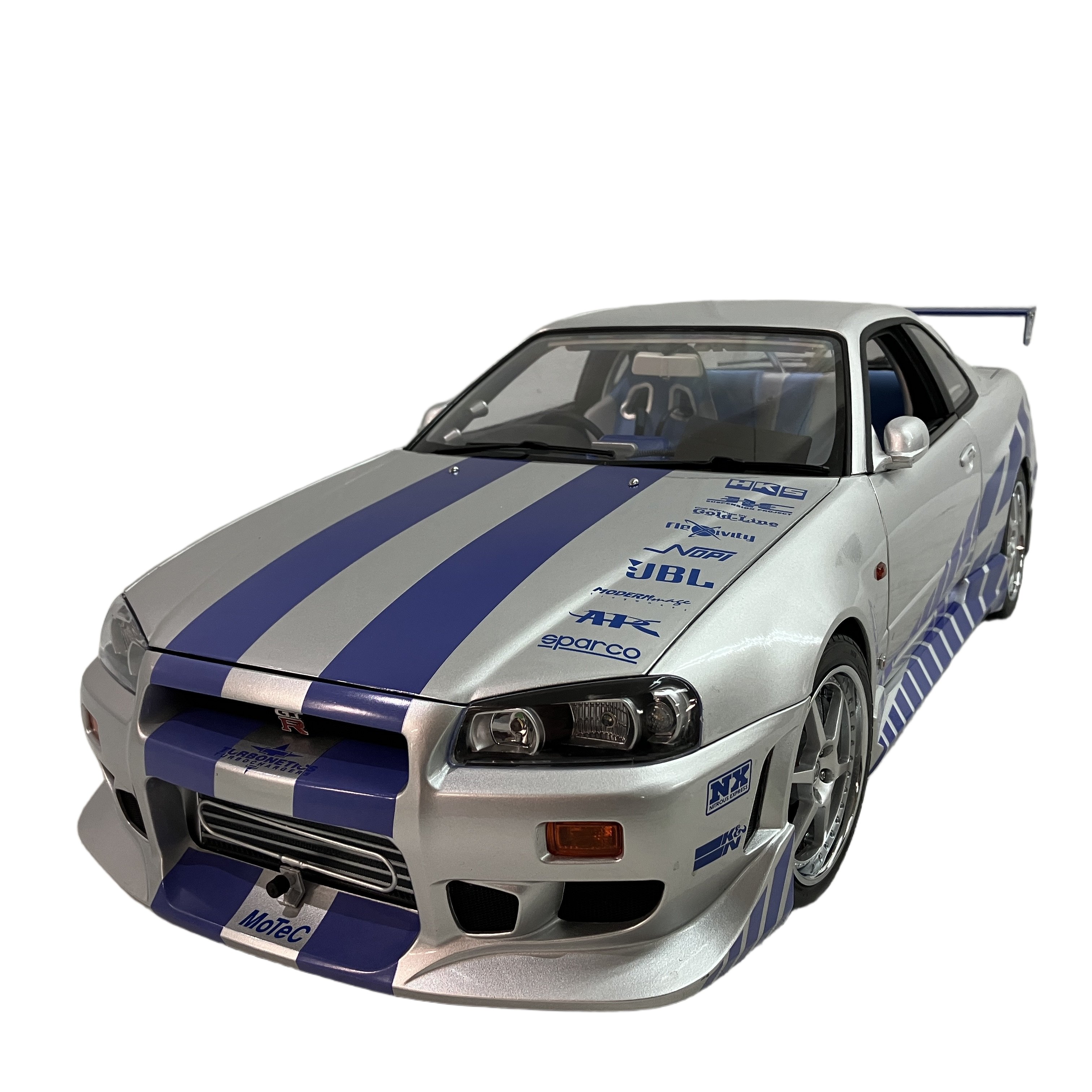 DeAGOSTINI 週刊 ワイルド・スピード 日産スカイラインGT-R ディアゴスティーニ 組み立て済み 中古