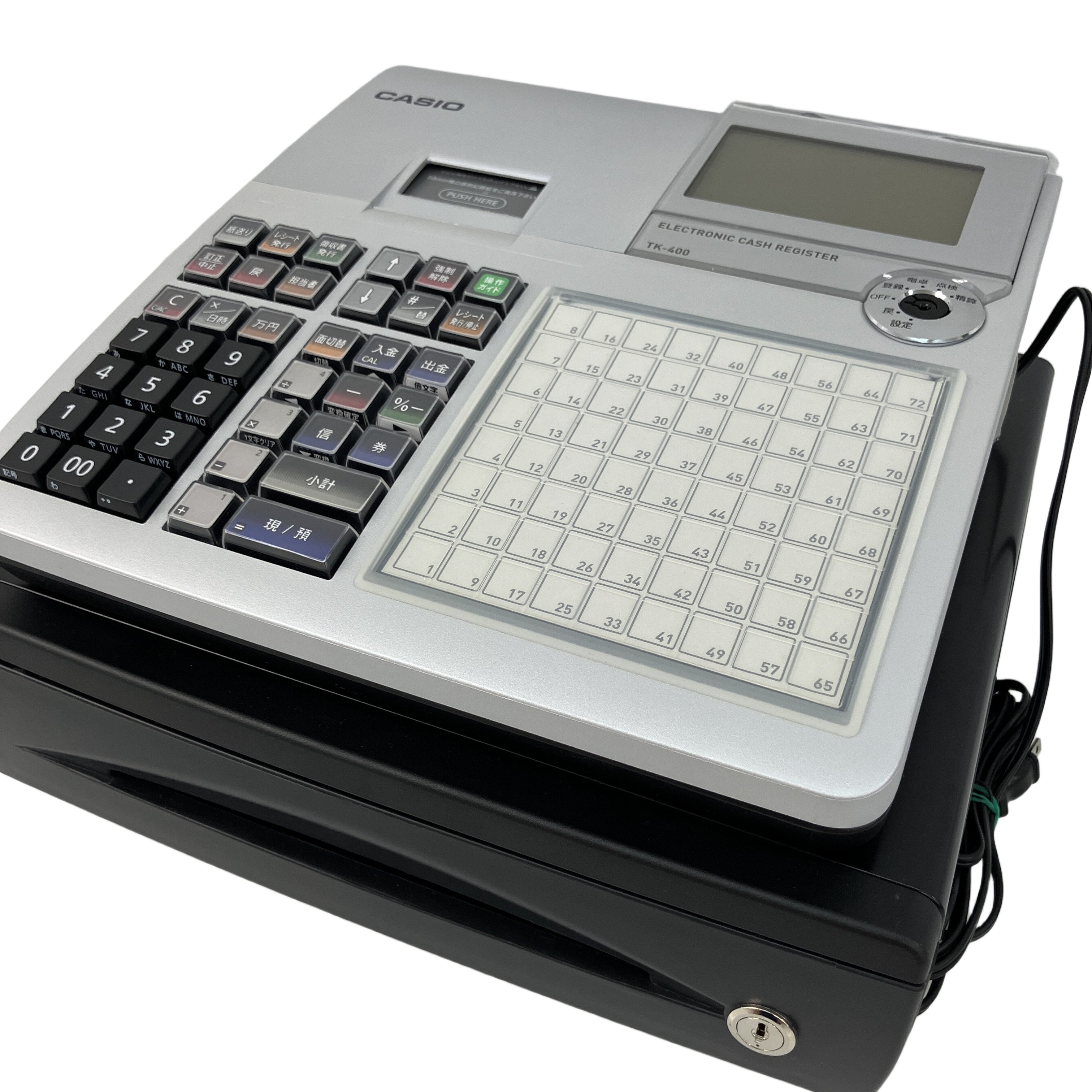 CASIO カシオ TK-400 電子レジスター 家電 中古