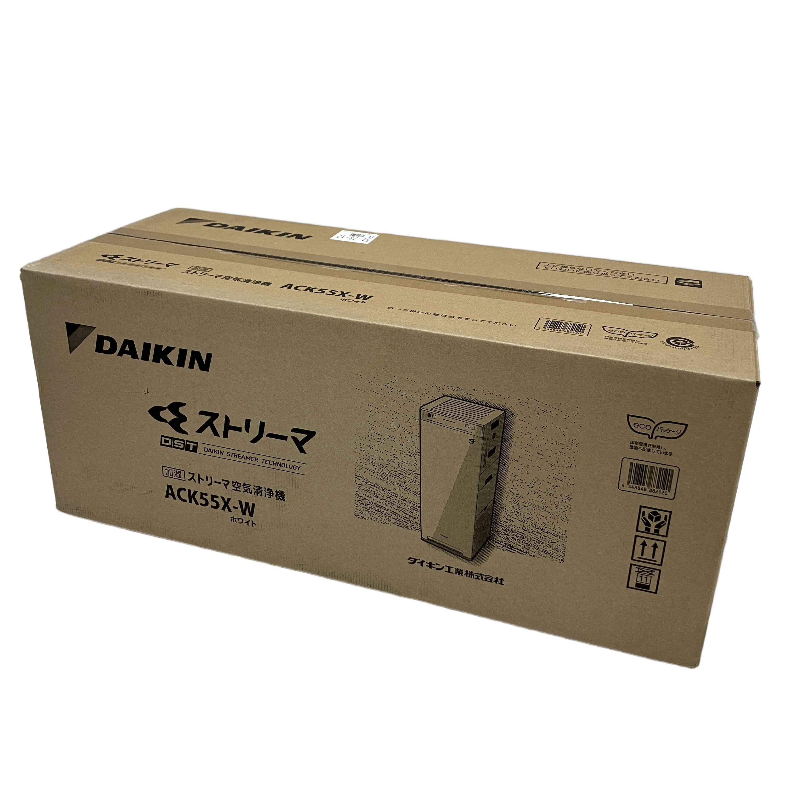 DAIKIN ACK55X-W 加湿ストリーマ 空気清浄機 2021年モデル 空調家電 ダイキン 未使用 未開封