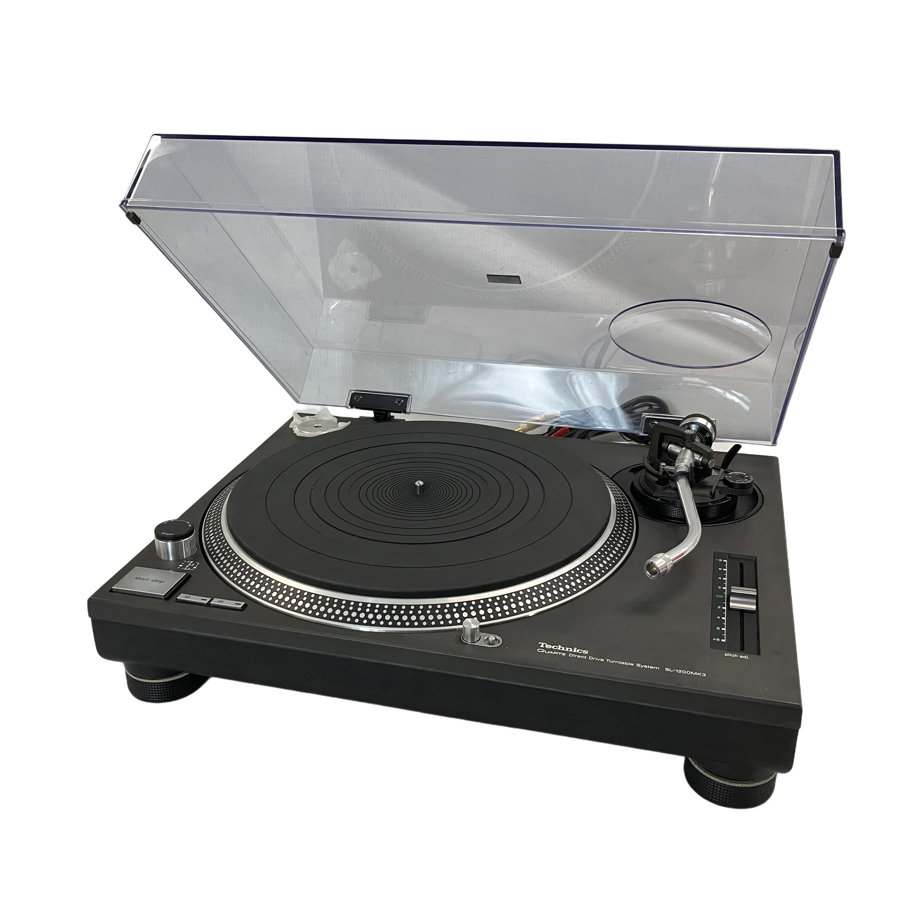 Technics SL-1200MK3 ターンテーブル レコードプレーヤー カートリッジ無し テクニクス 中古