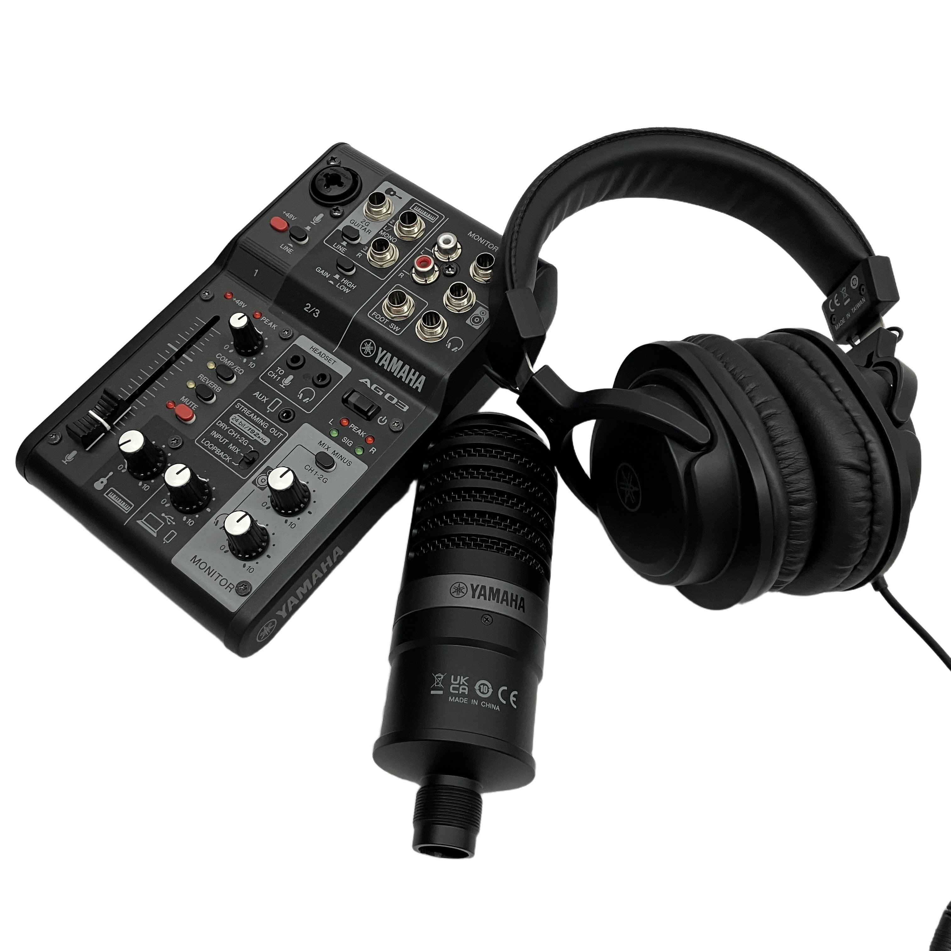 YAMAHA ヤマハ AG03 MK2 LIVE STREAMING PACK 音響機材 中古 良好