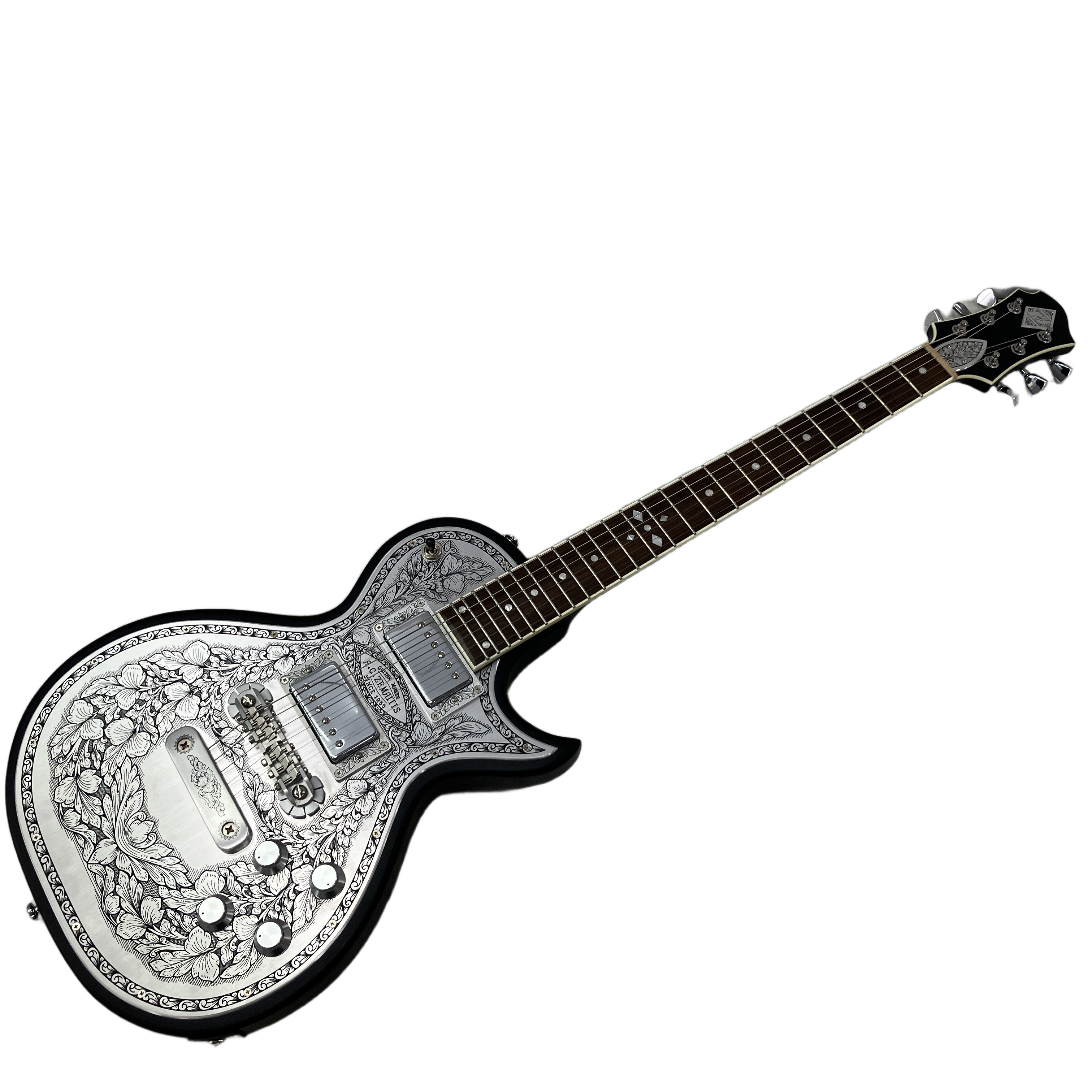 ZEMAITIS C24MF BK エレキギター ケース付き 楽器 ゼマイティス 中古 良好