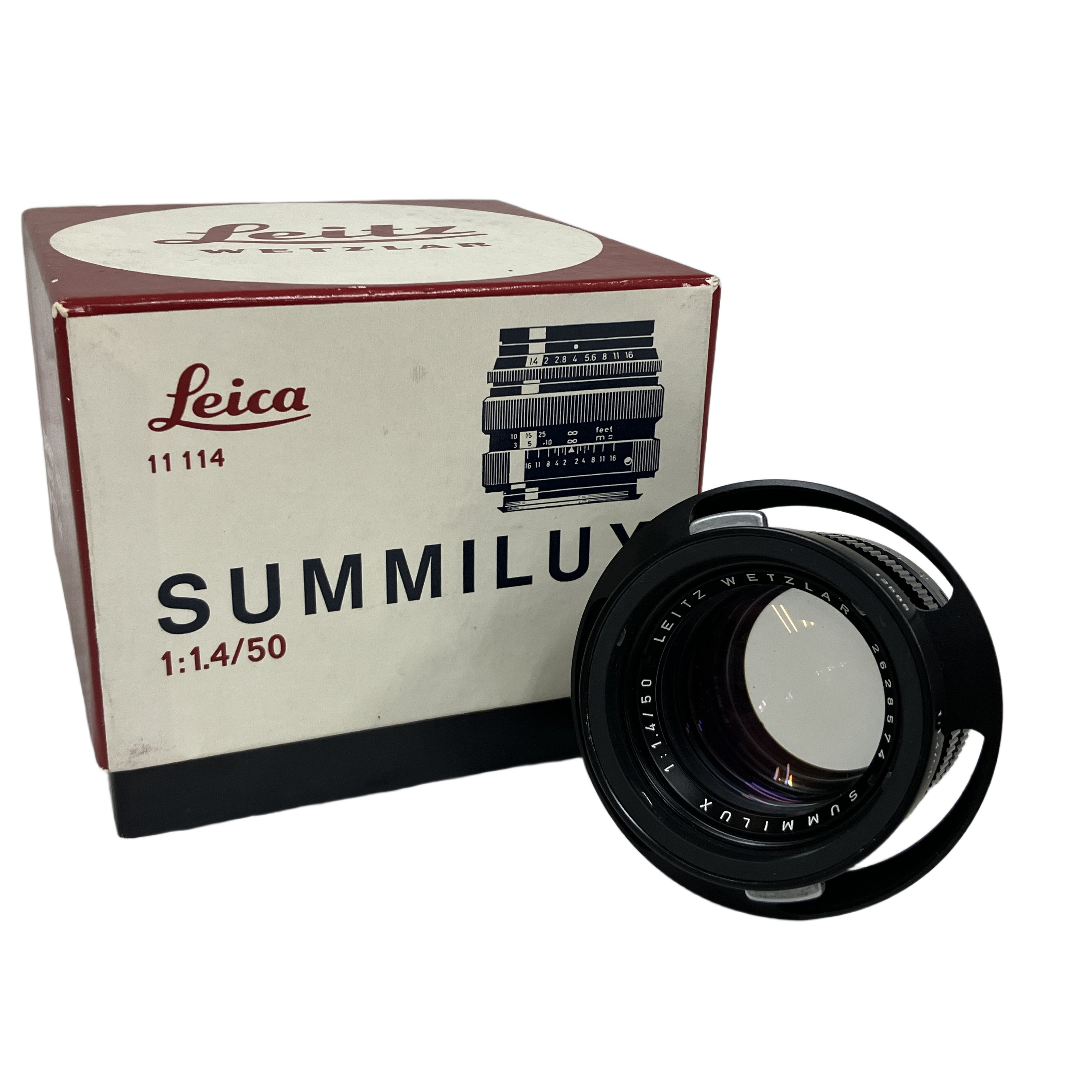 Leica LEITZ SUMMILUX F1.4 50mm 第2世代 262万番台 Mマウント カメラ レンズ 中古 美品