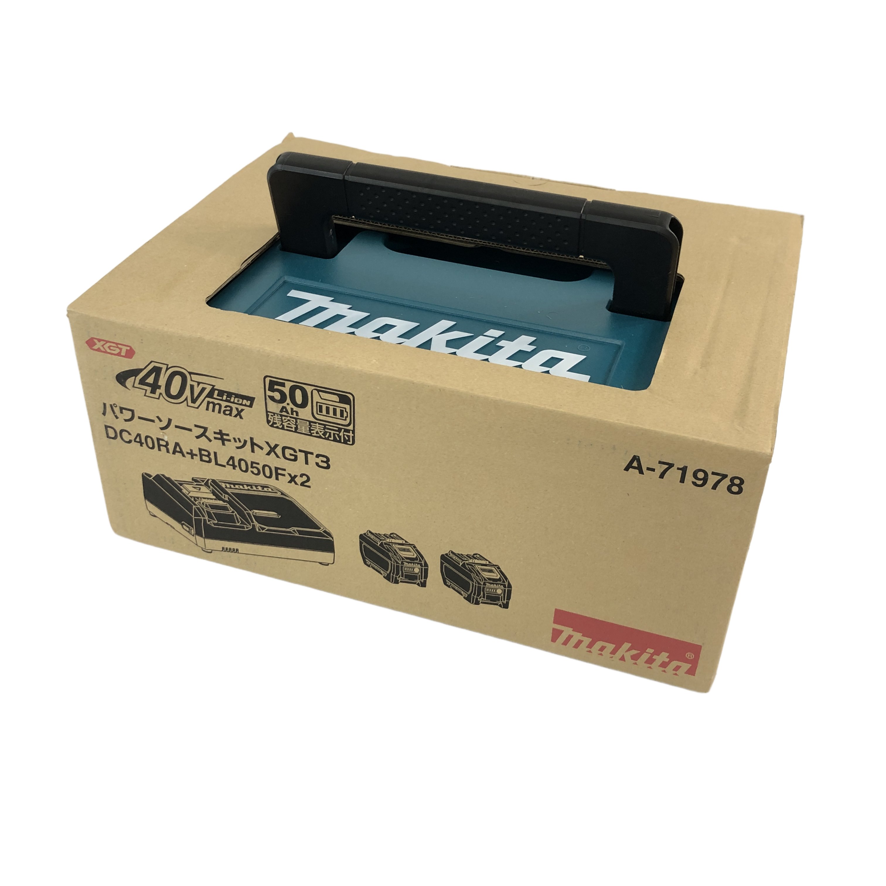 makita マキタ A-71978 パワーソースキットXGT3 DC40RA BL4050F 40Vmax バッテリー 充電器 未使用