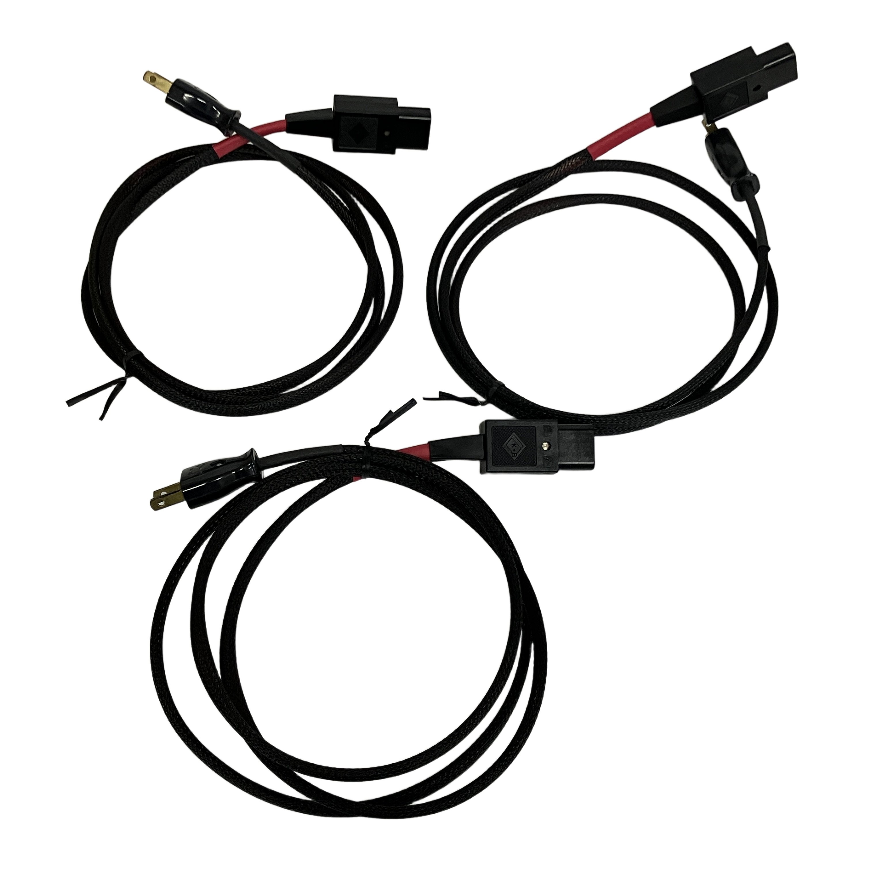 AIRBOW CPSC-LH2 1.5m 電源ケーブル 3本セット オーディオ 音響機材 中古
