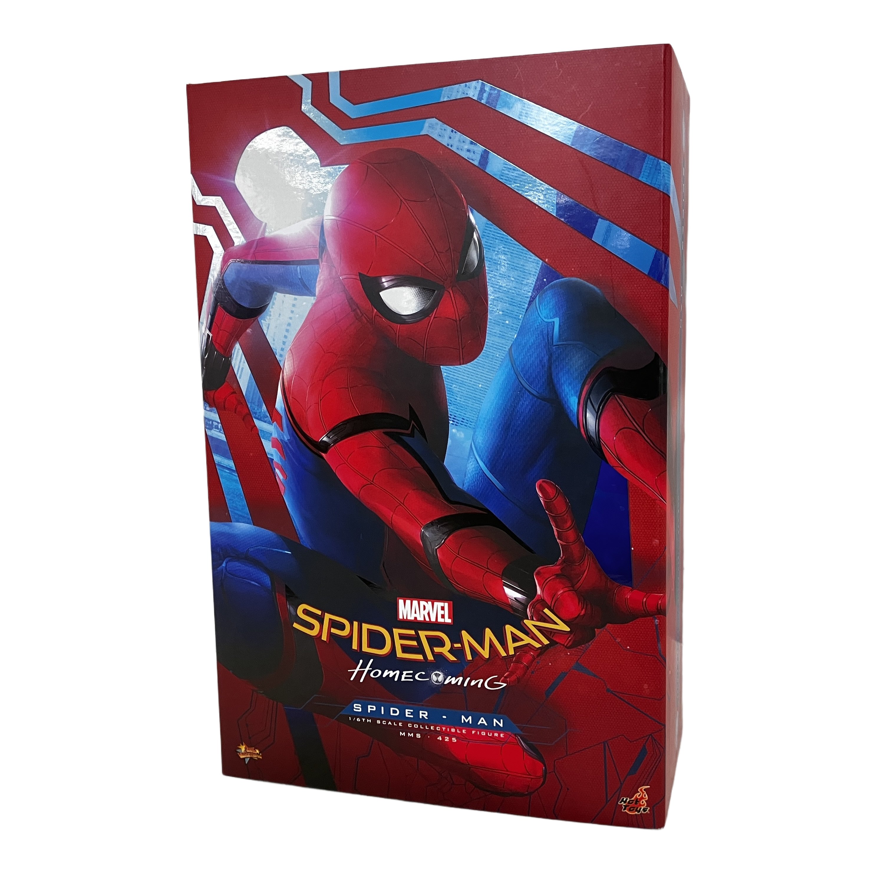 ホットトイズ スパイダーマン ホームカミング 1/6 MMS425 ムービーマスターピース フィギュア 中古