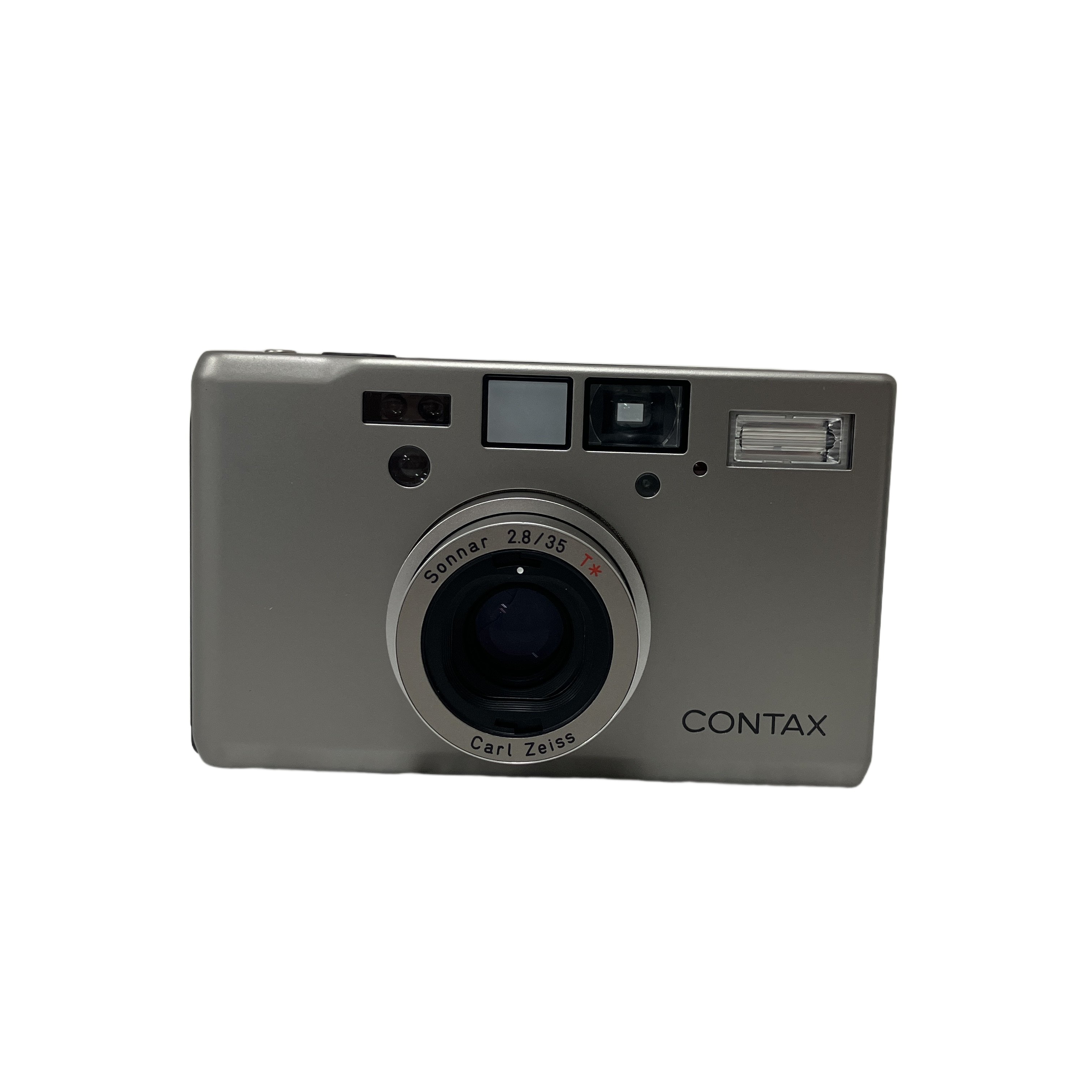 コンタックス T3 ダブルティース Carl Zeiss Sonnar F2.8 35mm コンパクトフィルムカメラ 中古 良好