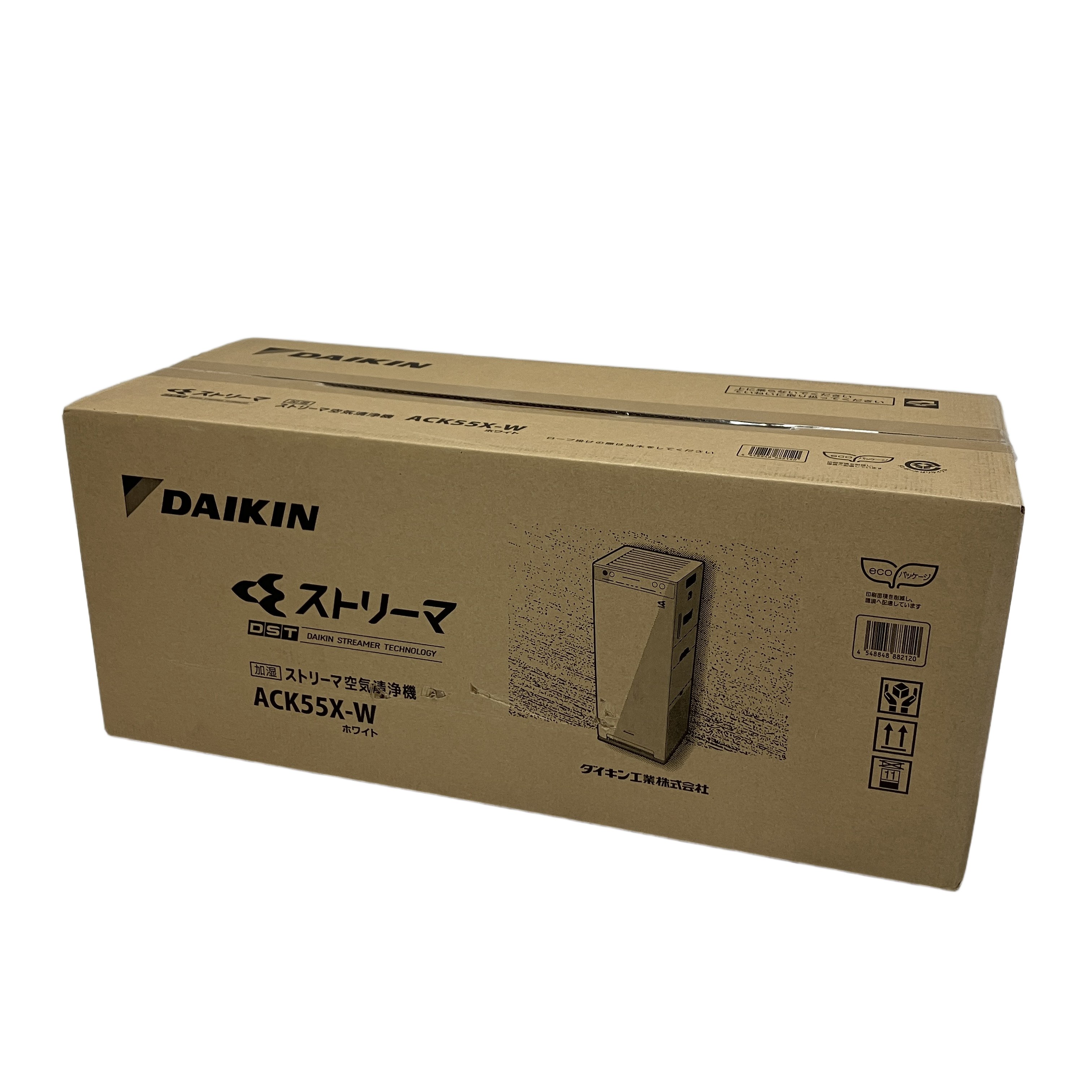 DAIKIN ACK55X-W 加湿ストリーマ 空気清浄機 2021年モデル 空調家電 ダイキン 未使用 未開封