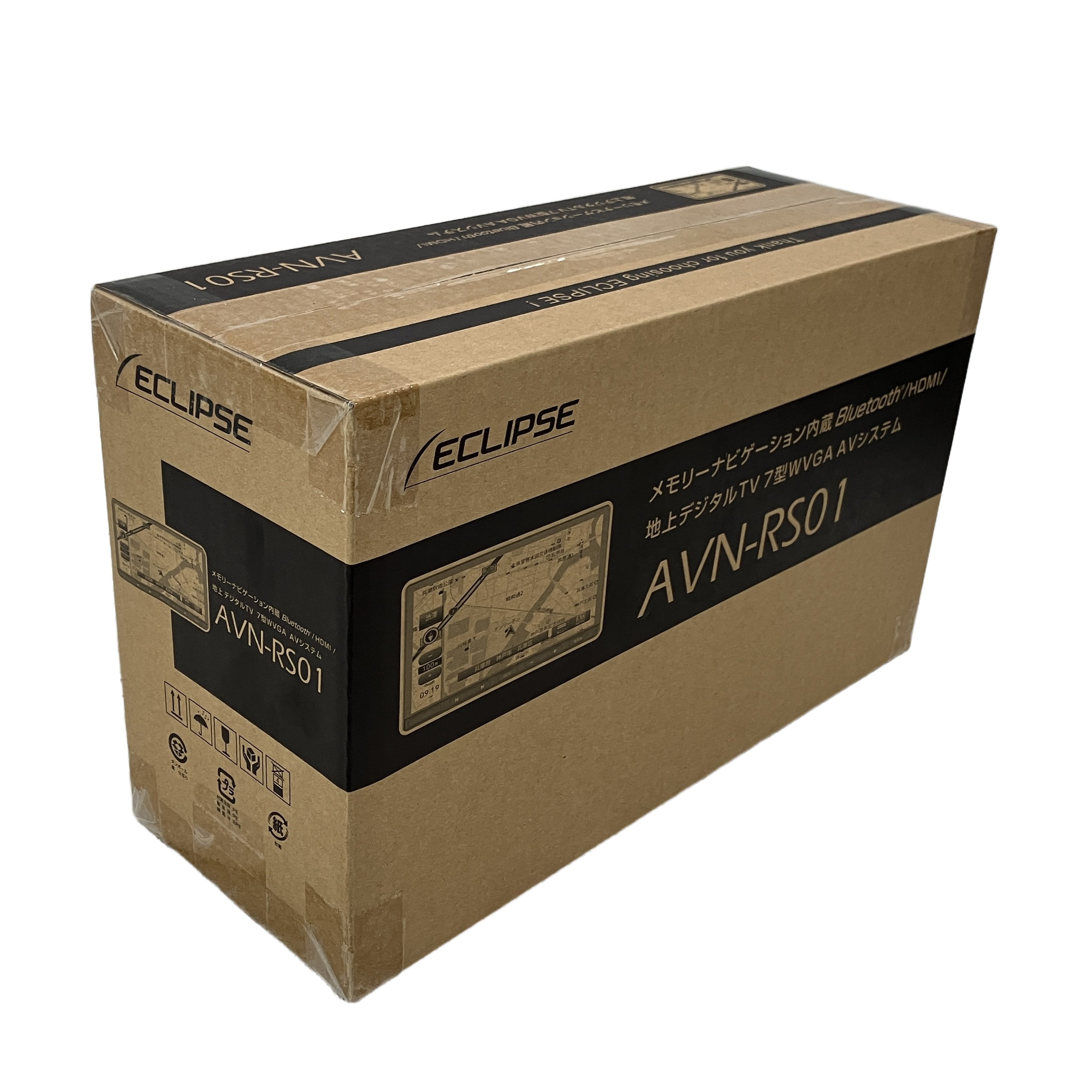 ECLIPSE AVN-RS01 7V型 地図データ 2025年秋版 メモリーカーナビゲーション 未使用 開封品