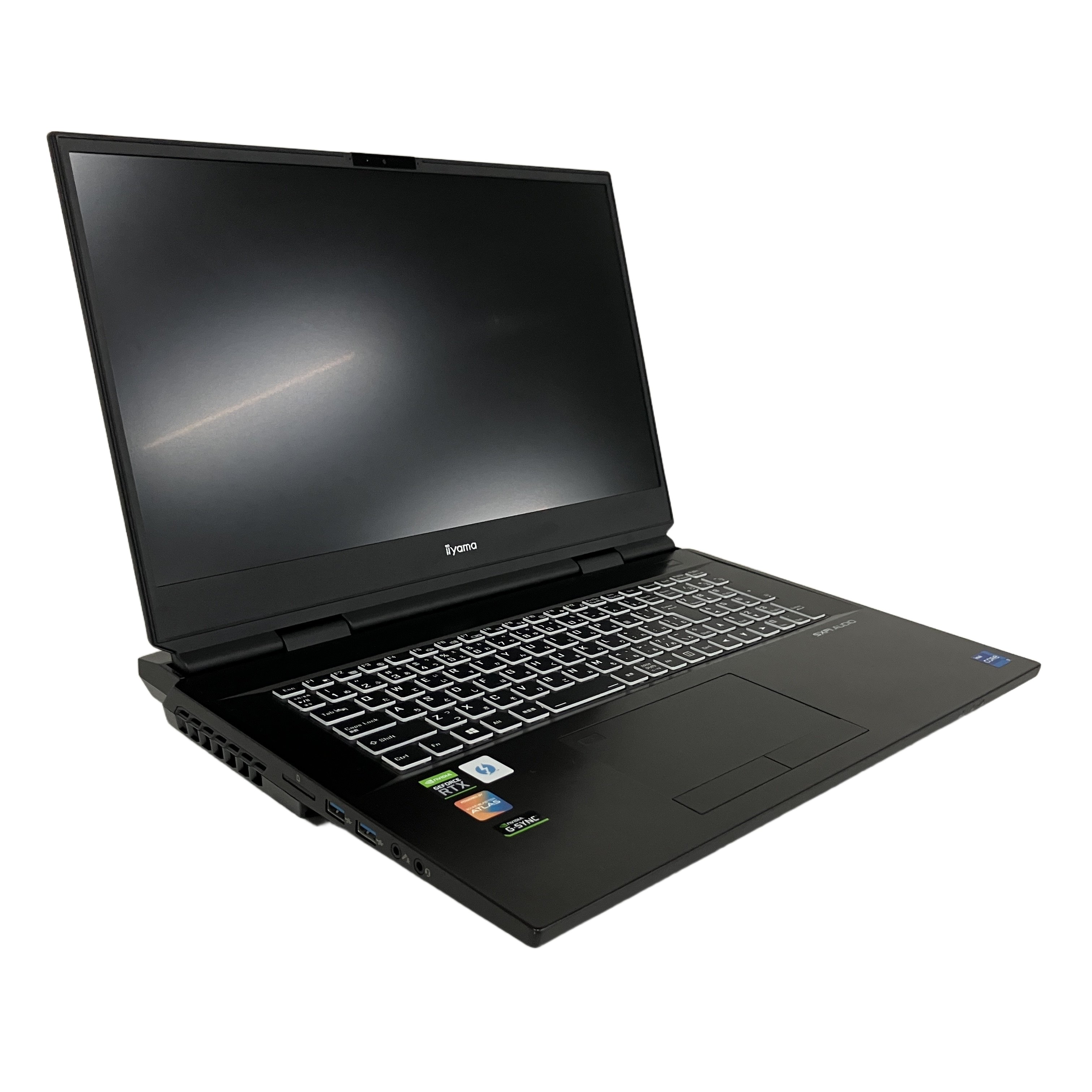 iiyama Notebook X170KM-G ノートパソコン i7 11700K RTX3080 メモリ32GB SSD1TBx3 win11pro ゲーミング 中古