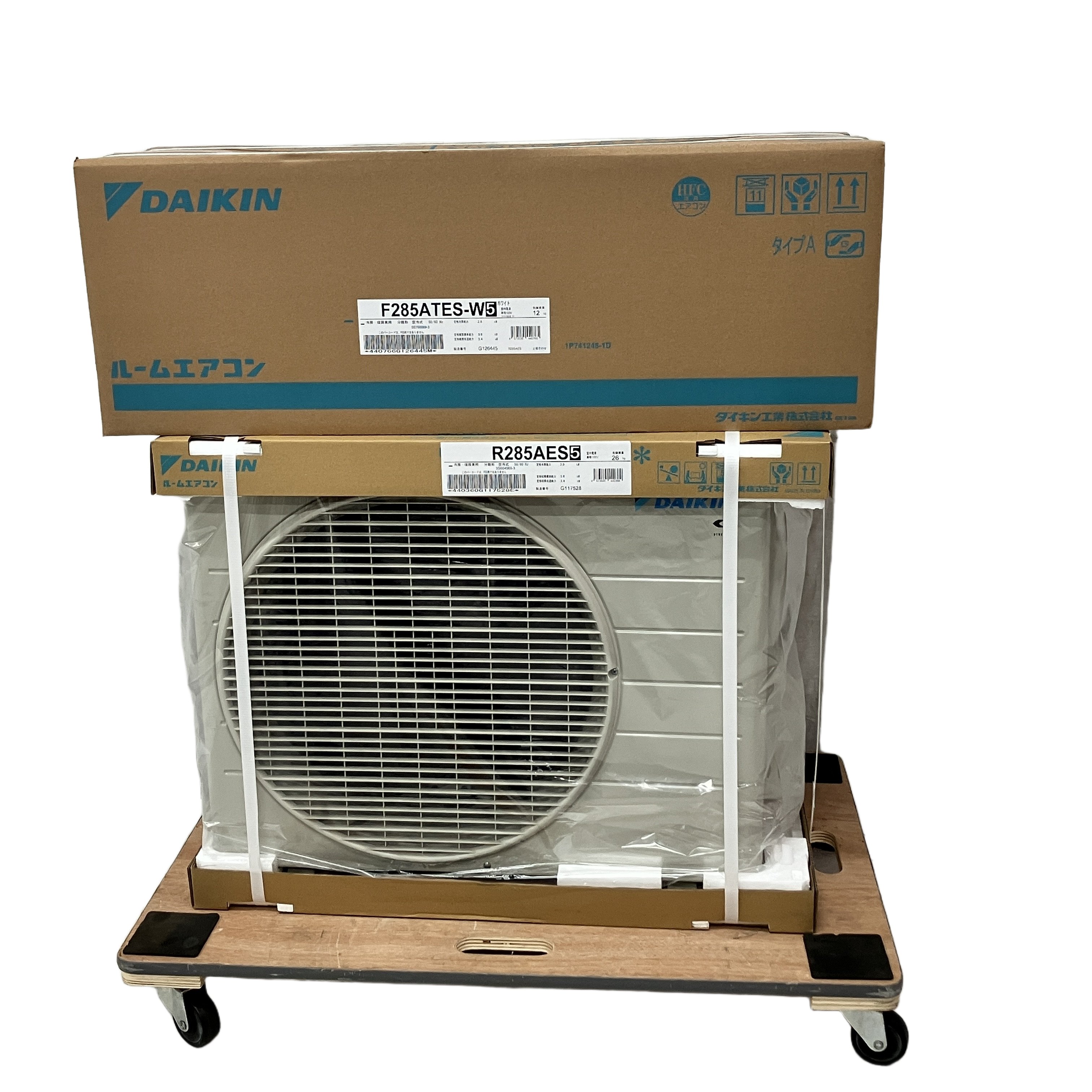 DAIKIN S285ATES F285ATES R285AES ルームエアコン 室外機セット 住宅設備 ダイキン 家電 未使用 未開封