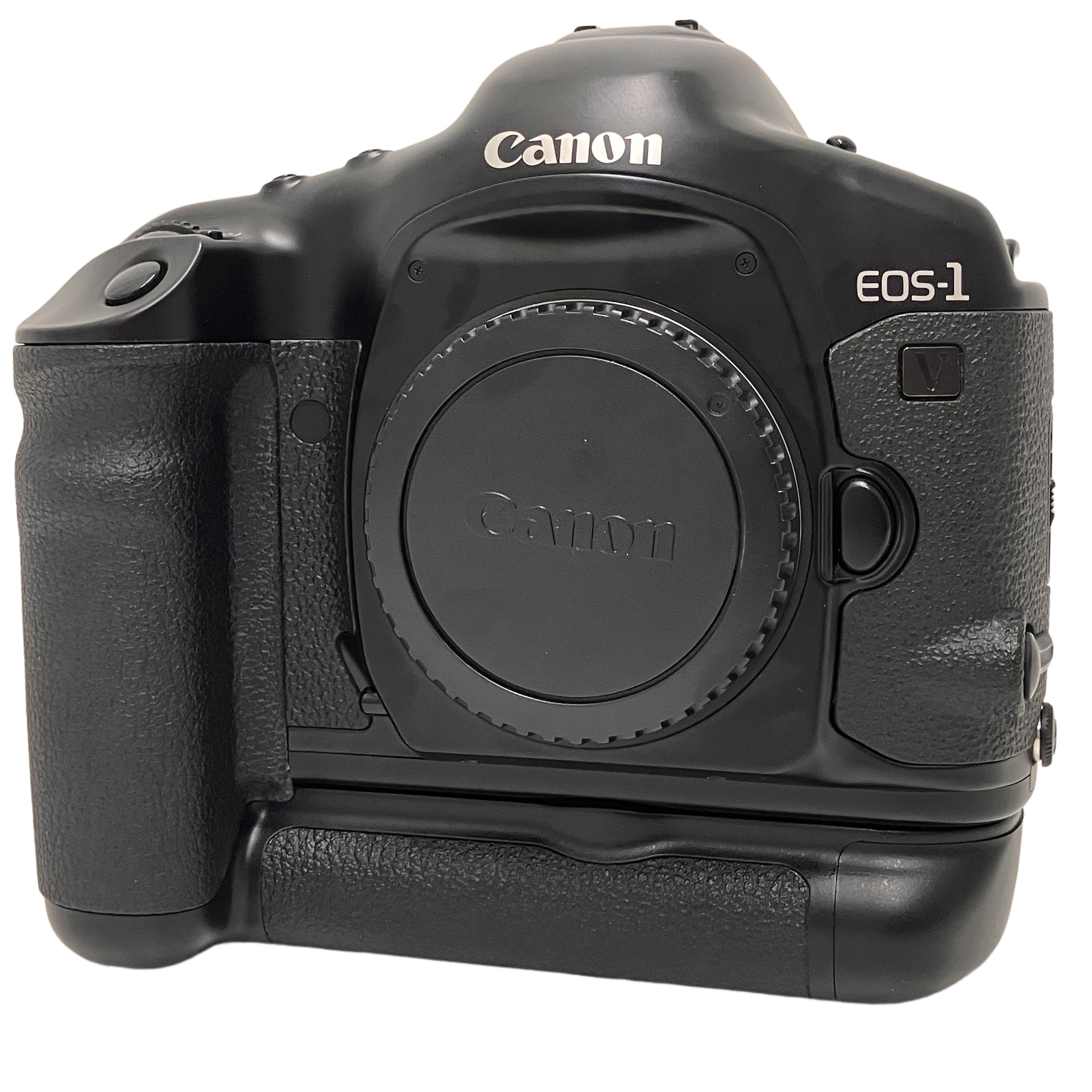 Canon キヤノン EOS-1V フィルム 一眼レフカメラ BP-E1 バッテリーパック 付き 中古 訳あり